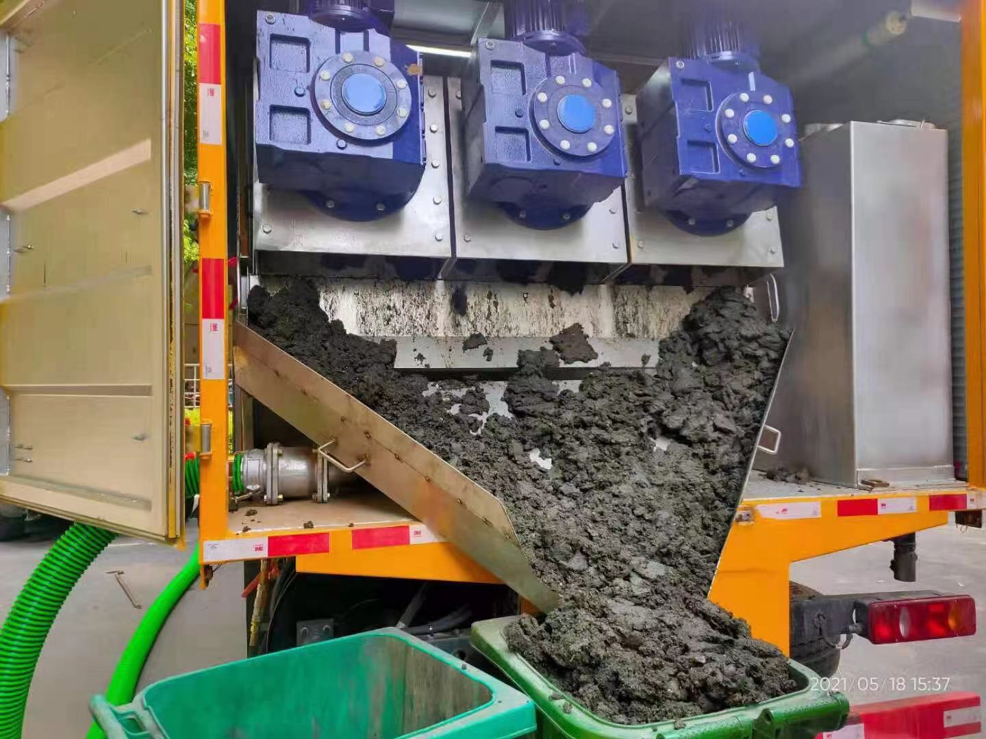 长葛化粪池清掏城市维护站-泥浆净化干湿分离处理